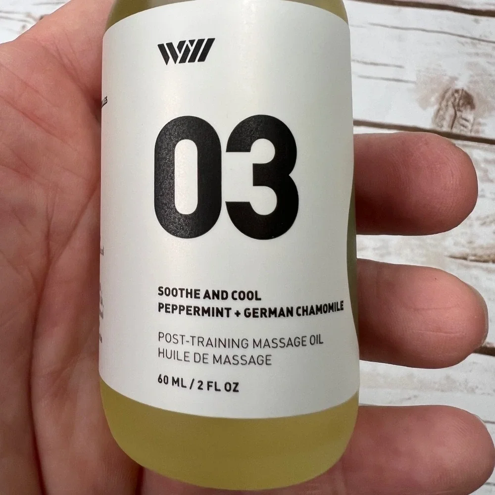 Way of Will 03 Massage Oil Yellow Soothe and Cool Peppermint 2oz